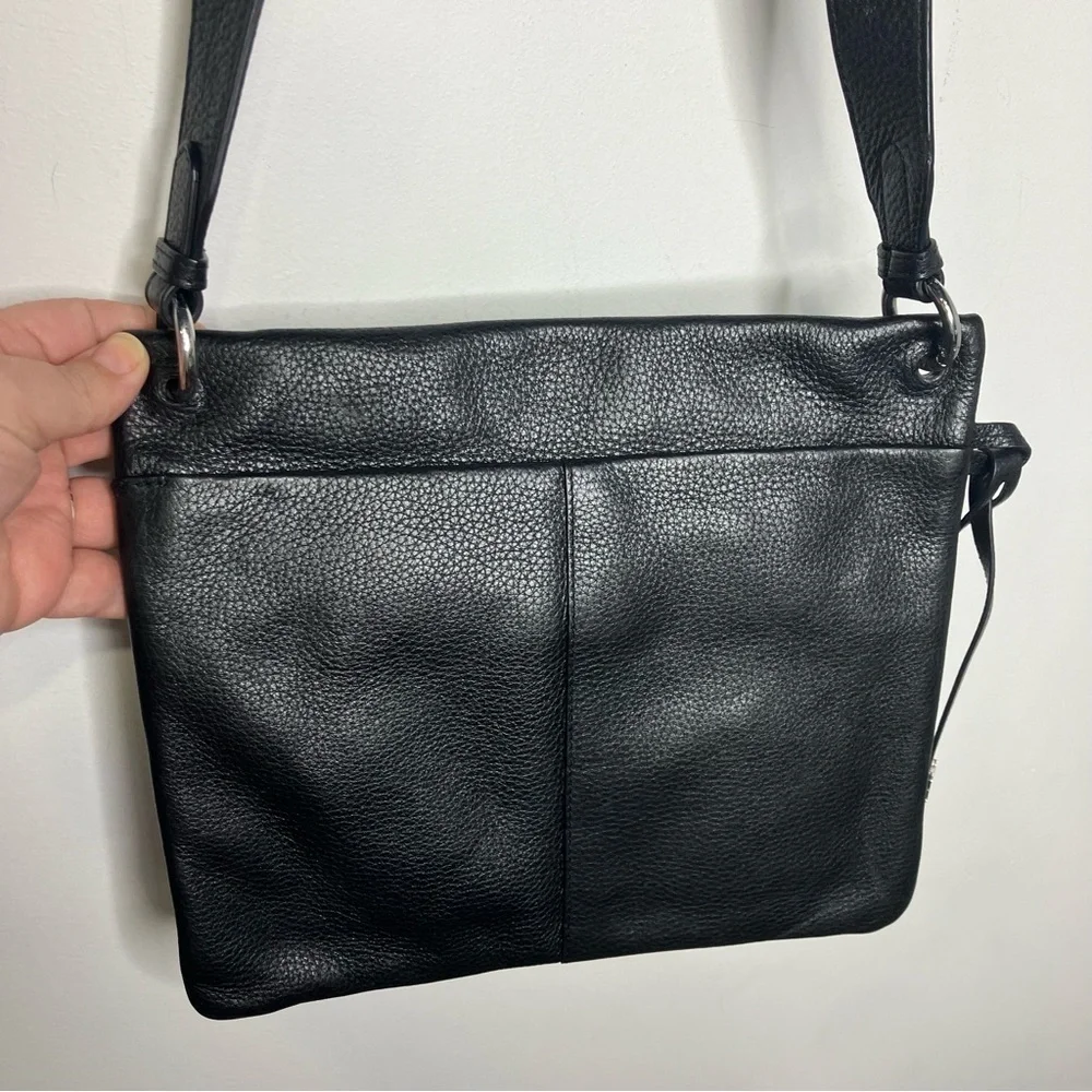 Radley London‎ black leather Wilton Way Crossbody bag small/medium